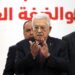 Palestinian Authority President Mahmoud Abbas attends the 32nd Palestinian Liberation Organization (PLO) Central Council session in Ramallah on April 23, 2025. Palestinian president Mahmud Abbas on April 23 urged Hamas to free all hostages in Gaza, saying their captivity provided Israel with "excuses" to attack the territory, as rescuers recovered charred bodies from an Israeli strike. (Photo by Zain JAAFAR / AFP)