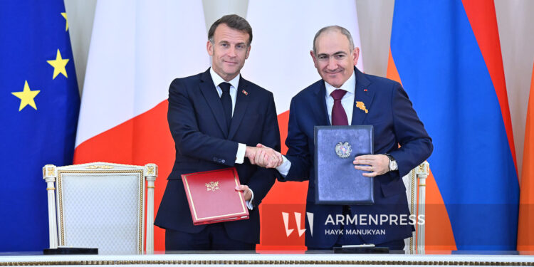 Հայաստանի և Ֆրանսիայի միջև ստորագրվեցին մի շարք փաստաթղթեր
