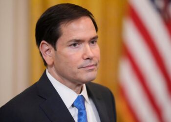 Secretary of State Marco Rubio attends an event to promote President Donald Trump's domestic policy and budget agenda in the East Room of the White House, Thursday, June 26, 2025, in Washington. (AP Photo/Mark Schiefelbein)