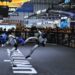 Humanoid robots by Unitree Robotics demonstrate kickboxing during the 2026 World Robot Conference, in Beijing, China, August 19, 2026. REUTERS/Tingshu Wang
