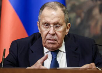 RUSSIA, MOSCOW - JULY 17, 2026: Russia's Minister of Foreign Affairs Sergei Lavrov gives a joint press conference with Azerbaijan's Minister of Foreign Affairs Bayramov after talks at the Reception House of the Russian Ministry of Foreign Affairs. Sergei Bulkin/TASS

–ÓÒÒËˇ. ÃÓÒÍ‚‡. ÃËÌËÒÚ ËÌÓÒÚ‡ÌÌ˚ı ‰ÂÎ –‘ —Â„ÂÈ À‡‚Ó‚ ‚Ó ‚ÂÏˇ ÔÂÒÒ-ÔÓ‰ıÓ‰‡ ÔÓ ËÚÓ„‡Ï ÔÂÂ„Ó‚ÓÓ‚ Ò ÏËÌËÒÚÓÏ ËÌÓÒÚ‡ÌÌ˚ı ‰ÂÎ ¿ÁÂ·‡È‰Ê‡Ì‡ ¡‡È‡ÏÓ‚˚Ï ‚ ƒÓÏÂ ÔËÂÏÓ‚ Ã»ƒ –‘. —Â„ÂÈ ¡ÛÎÍËÌ/“¿——